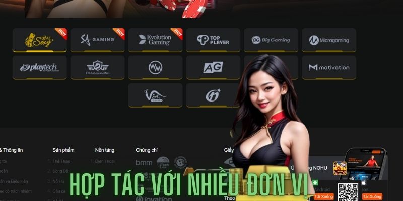 Sòng bài Nohu666- Hợp tác với nhiều đơn vị